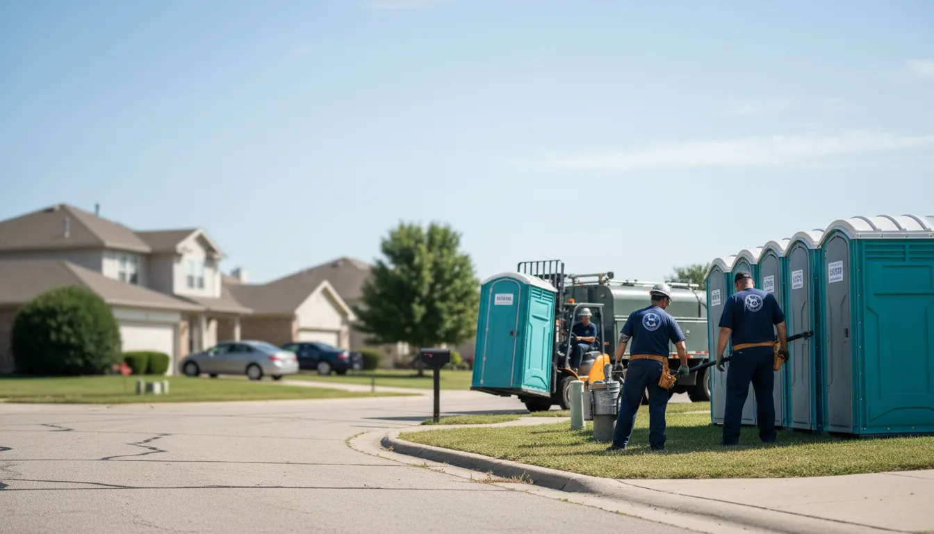 Porta Potty Rental in Rocklin, CA near me